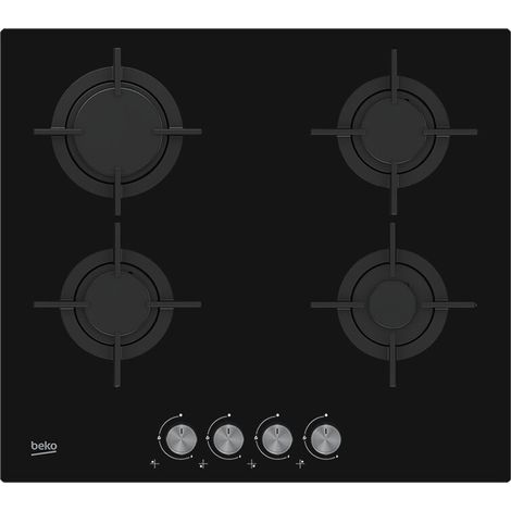 Placa de cocina empotrada Beko HILG 64222 S 58 cm 4 fuegos color negro (1/3)