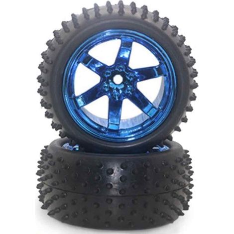 Rueda Para Pitbike - 2 50-10 - Aluminio - 36 Radios - Para Motocicletas Todo Terreno - 1 Unidad (1/5)