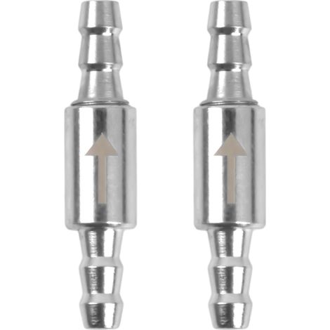 Ensemble de Clapets anti-retour en Acier Inoxydable pour Aquarium, 2 Pièces, 3.6mm, Tuyau d'Air (1/5)