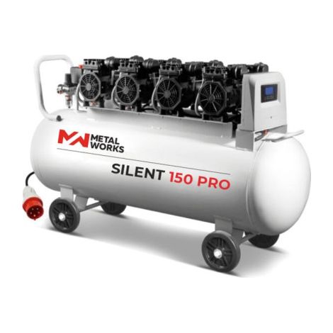 Compresor Silent 150 Pro - Sin aceite - 150 L