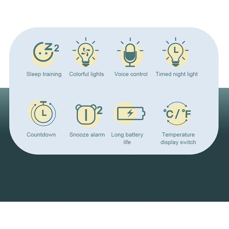 Réveil Dinosaure Enfant avec Veilleuse et Luminosité Douce - Horloge Numérique pour Chambre d'Enfant et Apprentissage du Sommeil
