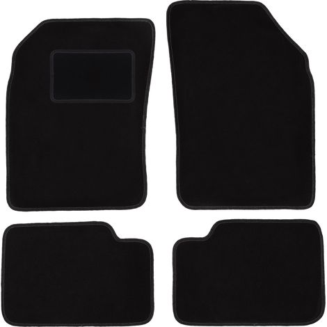 Alfombrillas de terciopelo negro para coche: Nissan Micra K11 hatchback (1992-2003) (1/5)