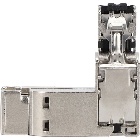Connecteur réseau RJ45 6GK1901-1BB20-AA0, 4 conducteurs, 2P, étanche, pour câble Ethernet industriel, connecteur réseau IP67 (1/5)