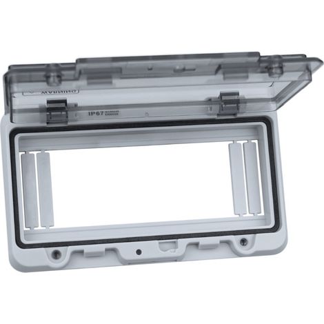 Finestra di ispezione finestra incernierata 8 moduli IP67 PER quadro elettrico (1/5)
