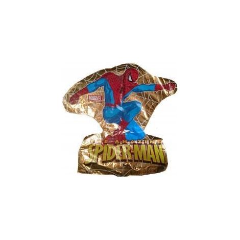 Mini palloncino in lamina dorata di Spiderman da 14 pollici, 1 pezzo.