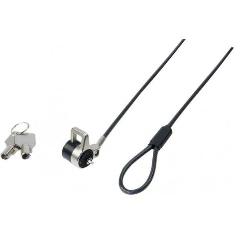 DACOMEX Antivol K-Lock pour pc portable avec passe câble securisé (DAC-915035)