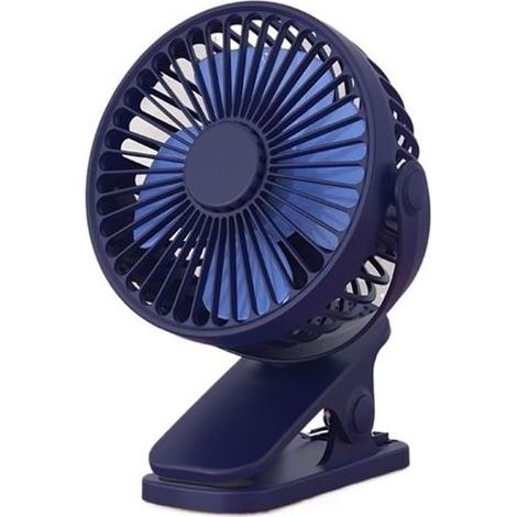 Ventilateur De Bureau Usb Ventilateur De Table Rechargeable USB, Mini Ventilateur Électrique Silencieux De Bureau, Dortoir D'étudiant, Bureau, Chambre À Coucher, Petit Refroidissement D'été Facile à U (1/5)