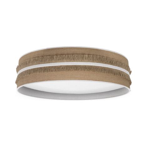 FABRILAMP Lampada da soffitto 96w Natalia Saco-bianco 7488lm 3000k,4000k,6500k 13x60x60 Cm (1/2)