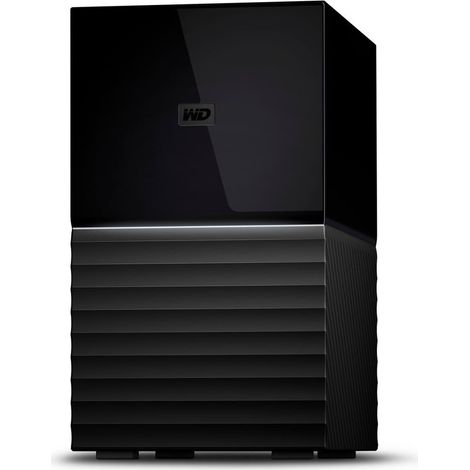 Western Digital My Book Duo boîtier de disques 16 To Bureau Noir (1/2)