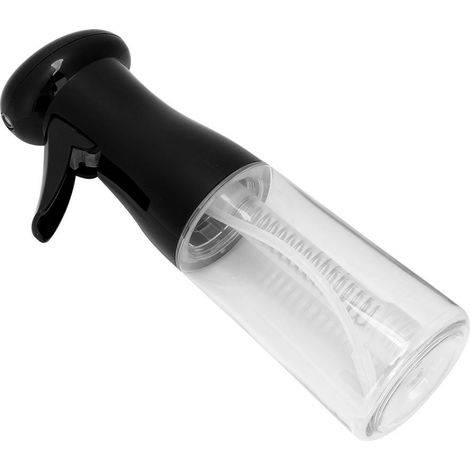 Flacon de laque de 200 ml, outil de coiffure professionnel, pistolet pulvérisateur à brume fine (noir) (1/5)
