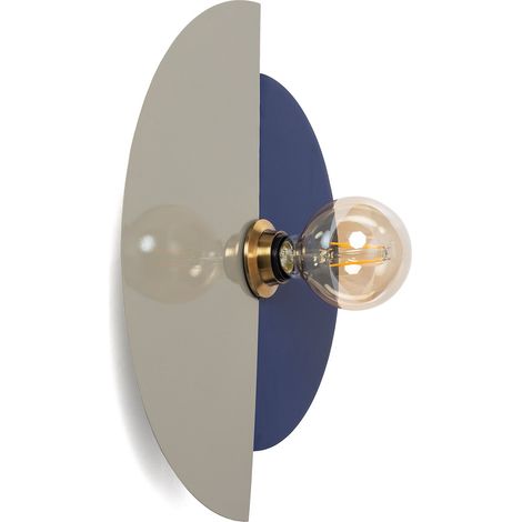 Aplique de Pared Metal Aluminio Dobrina   Azul (1/5)