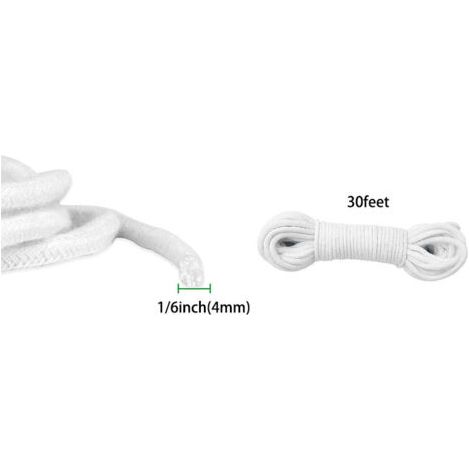 Corde d'arrosage automatique en coton pour plantes, dispositif d'arrosage automatique, corde d'arrosage automatique pour semis (1/5)