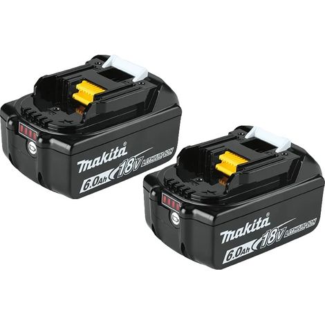 Batteria di ricambio, capacità 5000 mAh, funzioni di sicurezza avanzate, YZ-2PCS 6000 mAh (1/2)