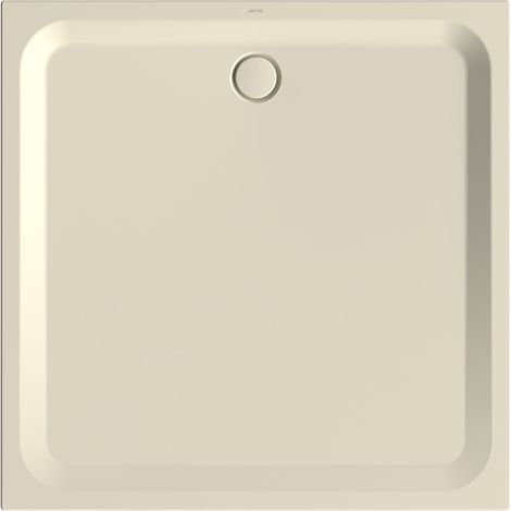 Plato de ducha rectangular BetteUltra con soporte mínimo de
