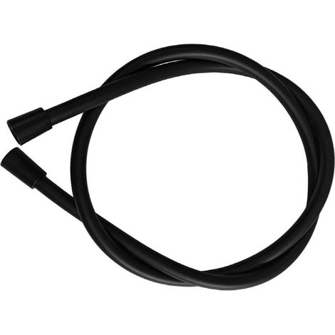 Deva 1.5M Standard Bore Smooth Hose, Matt Black