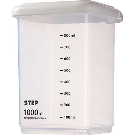 Boîte De Rangement Étanche - Récipient De Conservation Transparent Pour Cuisine - 1000 Ml - 1 Pièce (1/5)