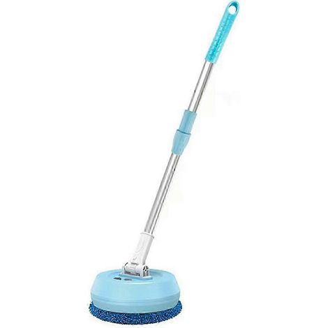 Balai AURA, balai électrique, machine de nettoyage, vitres de voiture, plafonds, portes et sols, outils de nettoyage ménagers bleus (1/5)