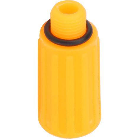 Lot de 5 bouchons d'aération orange de 9 mm pour compresseurs et pompes à air (1/5)