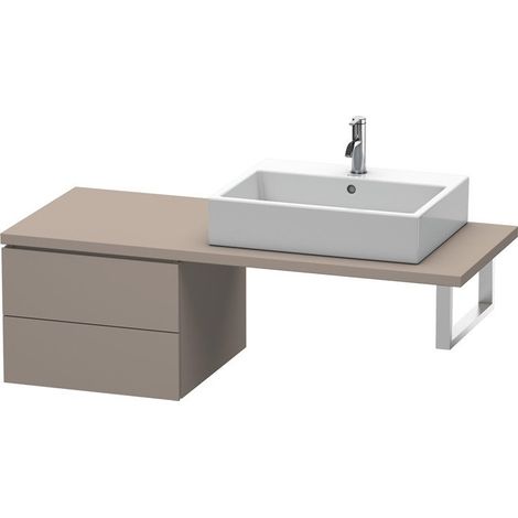 Base console L-CUBE 520x547x400mm basalto opaco
