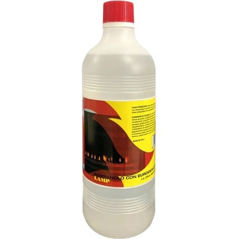 12 Bottiglie 1 litro Bioetanolo Liquido Combustibile Bio Camino Stufa Caminetto (1/2)