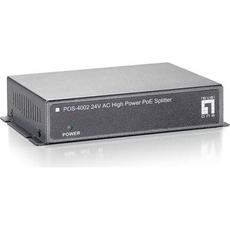 Divisore PoE Level POS-4002 24V AC 1.6A potenza (1/2)