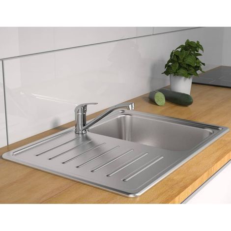 Mitigeur d'évier ATHOS chrome SCHÜTTE (1/4)