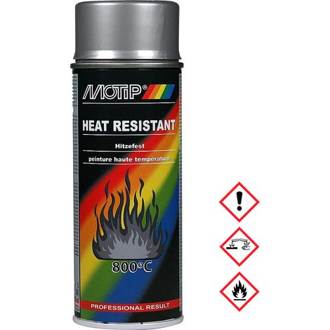 Lack spezialschraube motoculture schweißglas alu BLANC Haute temperatursensor - aerosol 400ml