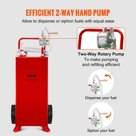 Chariot de carburant 30 gallons réservoir de stockage de (1/5)