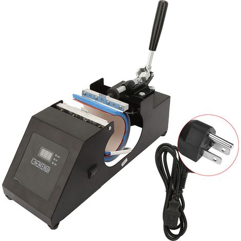 11oz Tasse Presse à Chaud Sublimation Machine Transfert Thermique (110V US Prise) (1/5)