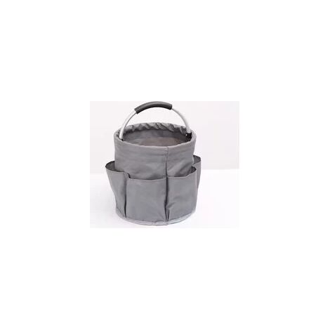 Panier à outils à 6 compartiments, sac de jardin pliable, sac de rangement pour la maison, les courses, les voyages et les pique-niques. (1/5)