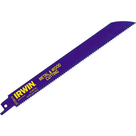 IRWIN Sabre Saw Blade 110R 300mm Metal & Wood