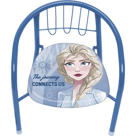 Chaise en métal 35.5x30x33.5cm - La Reine des Neiges II (1/3)