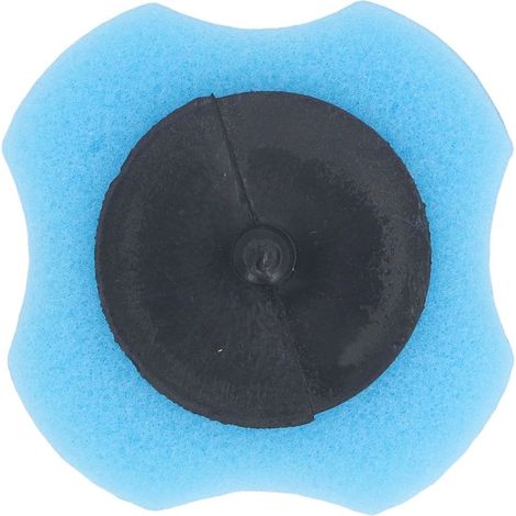 Têtes de brosse de toilette jetables, 8 pièces, tête de recharge d'éponge à récurer pour un usage domestique. (1/5)