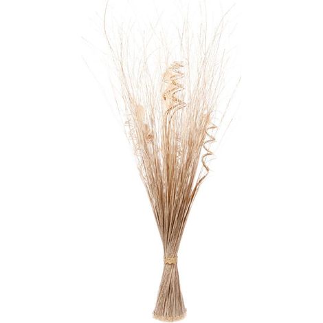 Ramo de flores secas - blanco H100 cm - Atmosphera créateur d'intérieur