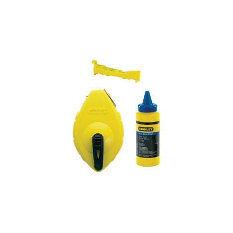 TRACCIATORE BATTIFILO CON POLVERE- - mt.30 di filo - 1 blister STANLEY