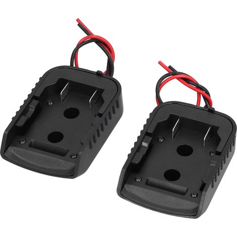 2 Stück Akku-Adapter-Dock-Montageanschluss mit 14-Gauge-Kabel für Elektrowerkzeuge, 14,4–60 V (1/5)