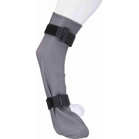 M: 8cm/35cm: Graue Silikon-Schutzsocke
