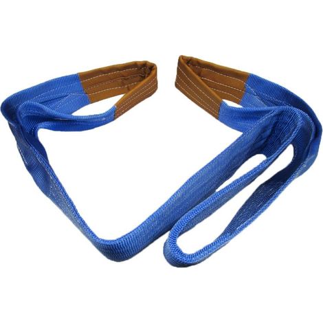 Duplex Web Sling 8 Ton 5 Metre (8T 5M 240MM Blue Strap Hoist Lifting 8000KG)