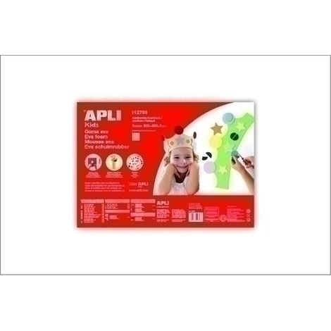 GOMA EVA APLI 40x60 BLANCO P/5