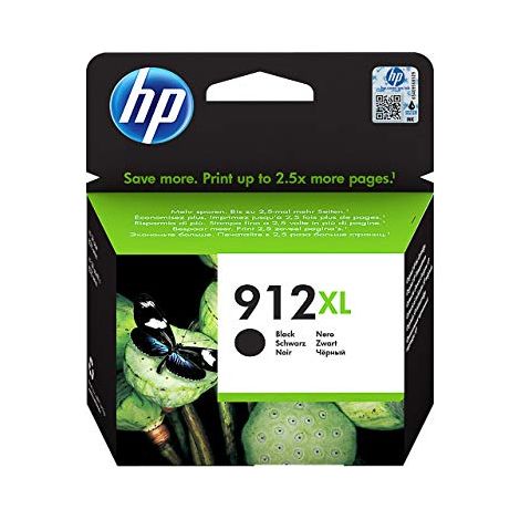 HP Cartuccia di Inchiostro Nero Originale 912XL ad Alta Capacità (1/5)