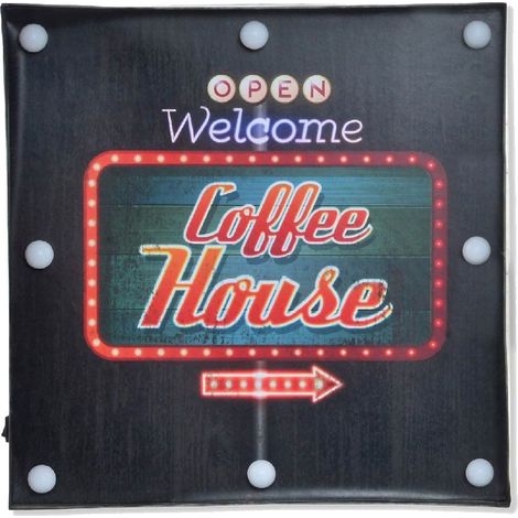 Panneau LED Open Welcome