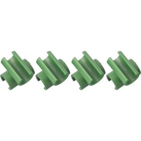 Lot de 50 connecteurs croisés pour treillis de jardin pour cage à tomates 16 mm (1/5)
