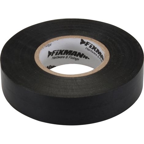 Ruban isolant electrique 33m x 19mm pvc noir grand modele