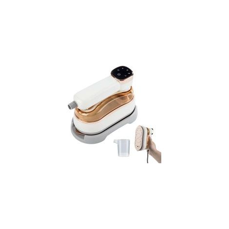 1 tragbares Dampfbügeleisen, 1200 W mit LCD-Bildschirm, 150 ml Keramiksohle, ideal für Studenten, Reisende und kleine Räume (1/5)