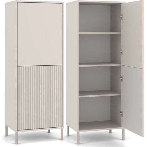 Cassettiera 147,5 cm, 2 ante, Cashmere, 147,5 x 40 x 53,5 cm (1/5)