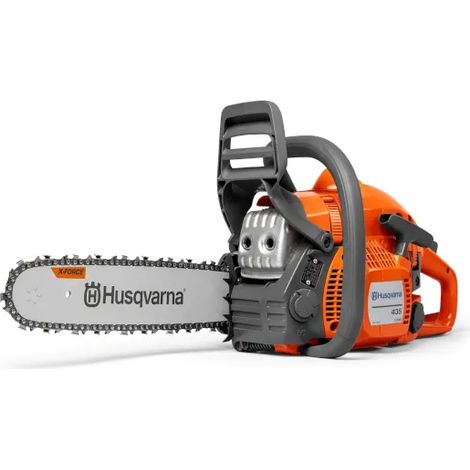 Husqvarna – Tronçonneuse thermique 38cm – Moteur X-Torq® 40,9cc – Puissance 1,6 kW – Système Low Vib pour confort d'utilisation