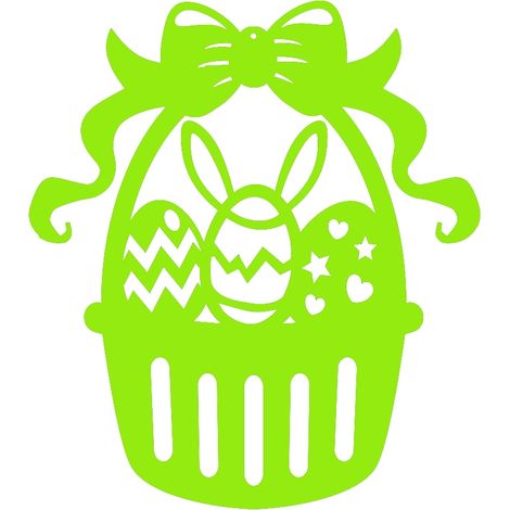 Ciondolo traforato, decorazione per cestino pasquale, uovo di Pasqua (1/3)