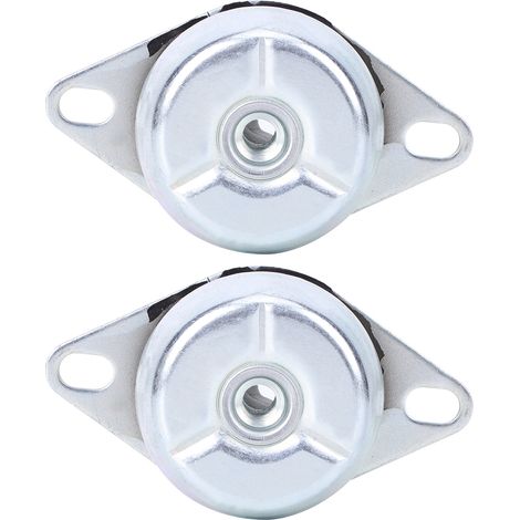 2 Pièces Amortisseur de Choc en Forme de Cloche FRH pour Groupe Électrogène Diesel M10, Tampon Caoutchouc Antivibration (1/5)