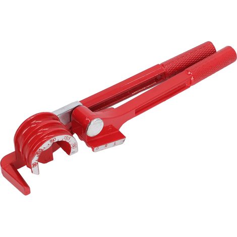3-in-1-Rohrbiegegerät aus roter Aluminiumlegierung, 6/8/10 mm, Werkzeug zum Biegen von Klimaanlagenrohren (1/5)
