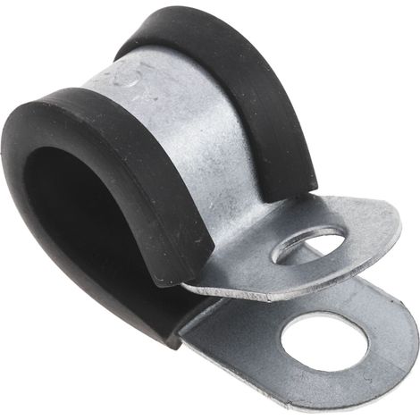Rs Pro – Clip serre-câbles à visser en acier plaqué – Pour câbles jusqu'à 10mm – Lot de 5 – Fixation durable et esthétique noire (1/3)